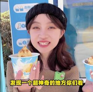 昆明小雪花芝士冰淇淋機(jī)[視頻]